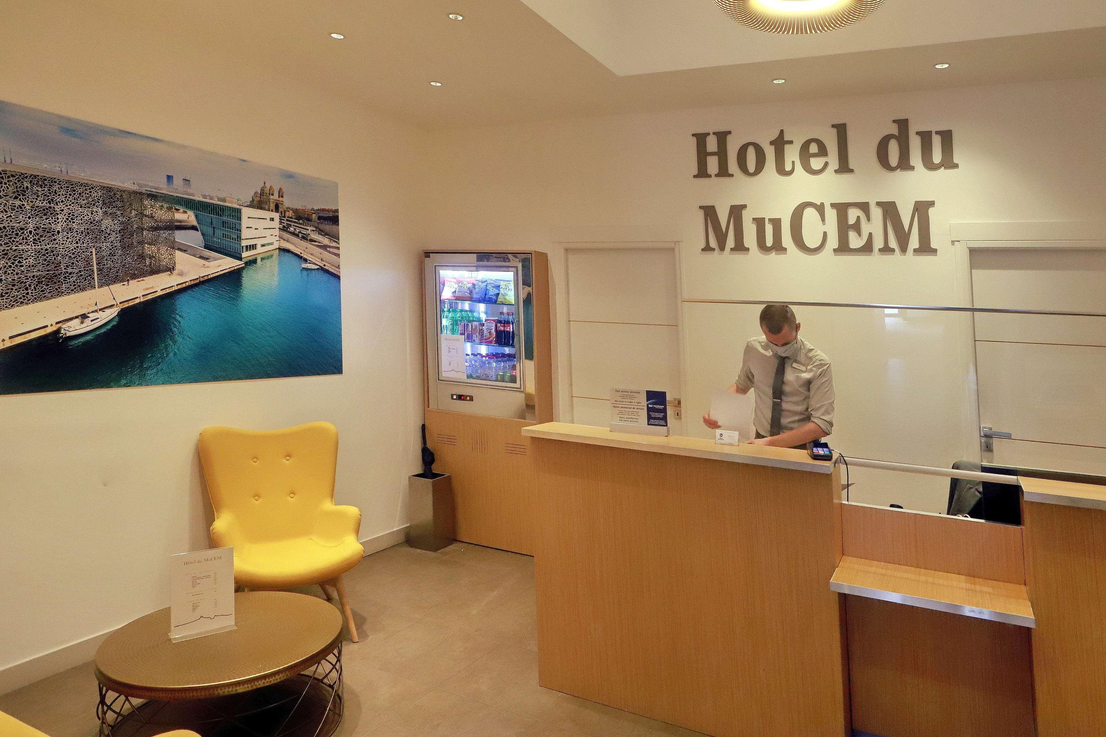 Best Western Hotel Du Mucem Marseille Eksteriør bilde